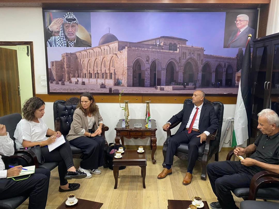 جانب من اللقاء (عدسة: ثائر أبو بكر)